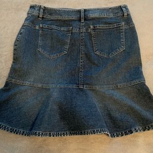 Ann Taylor loft Jean skirt